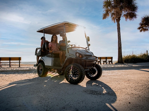 4 seater golf cart from Daufuskie Life