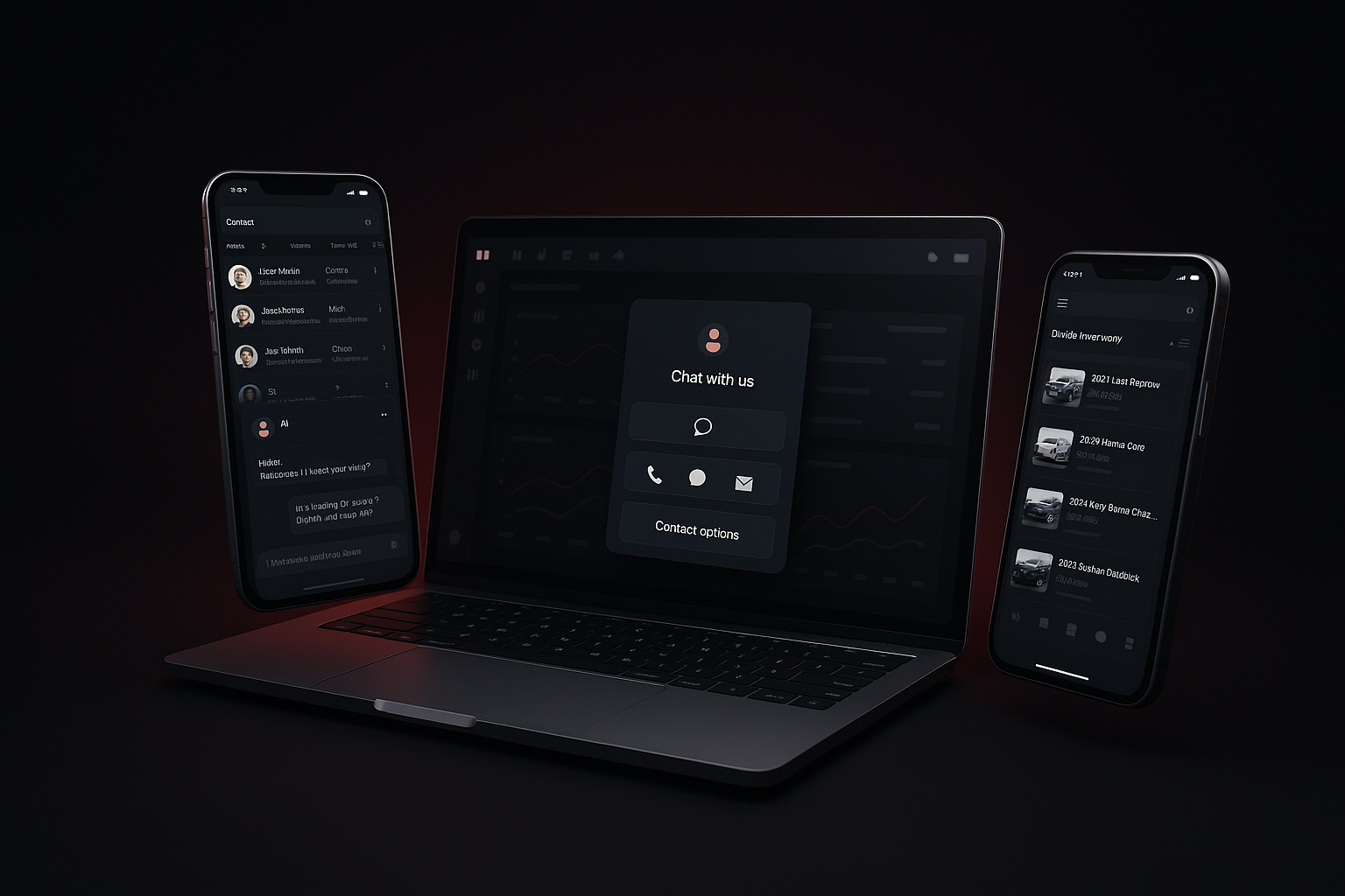 Red Zone marketing product dashboards